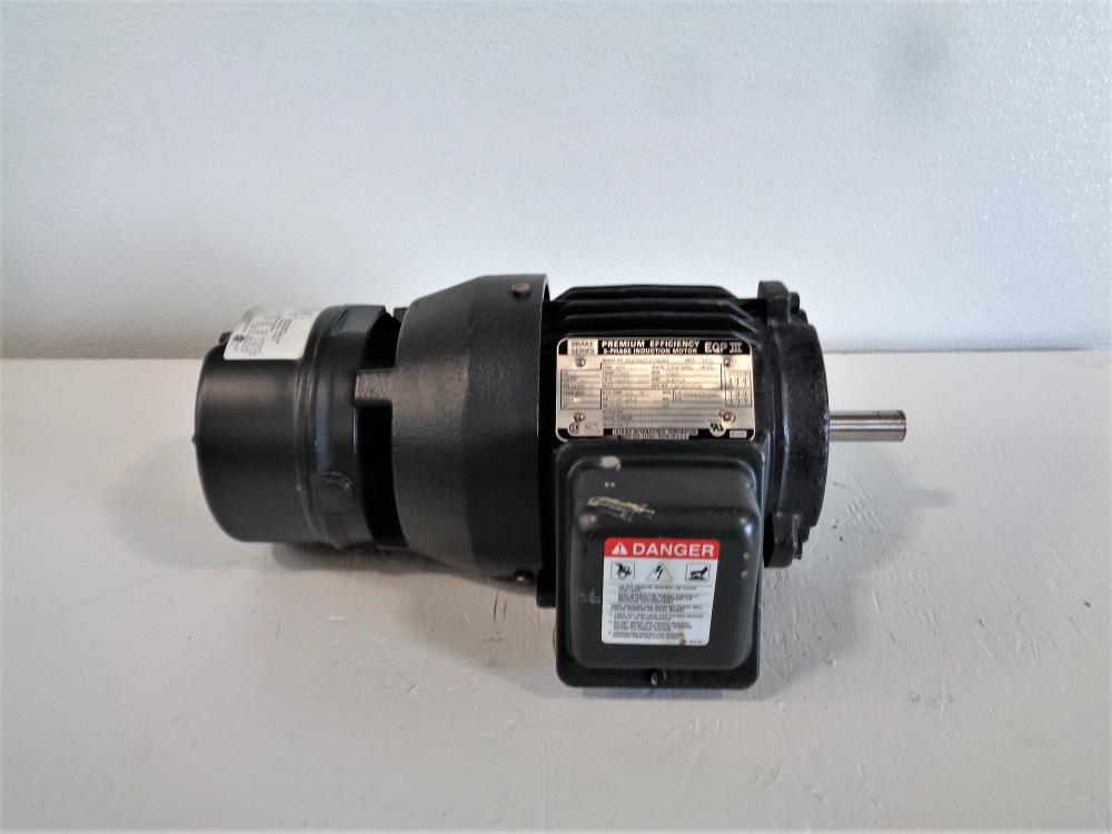 Stearns 6 lb-ft Brake 105602100BQF with Toshiba 1HP Motor B00142LF2AMH